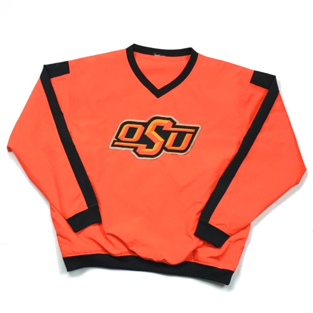 OSU Oklahoma State Cowboys Pullover Windbreaker